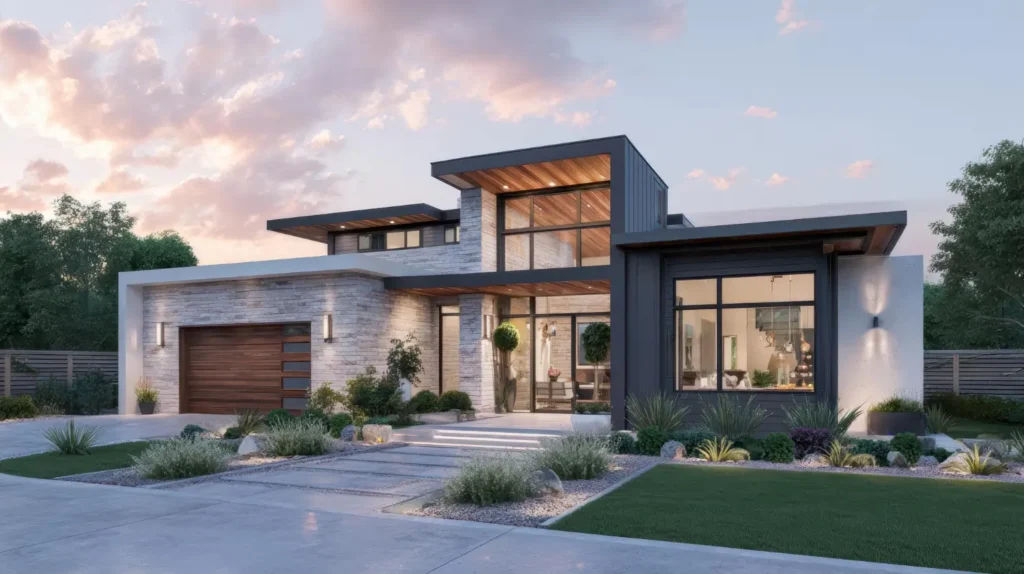 Luxury and modern house