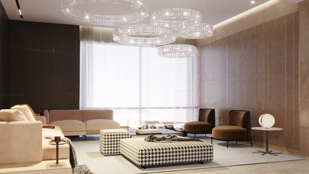 Luxury Multifamily Apartment Lobby Interior | Jetstream Private Equity